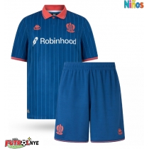Camiseta OGC Nice Tercera Equipación para niños 2025-26 manga corta (+ pantalones cortos)